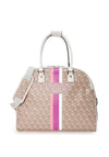 Guess Wilder Logo Travel Dome Weekend Bag, Taupe