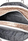 Guess Wilder Logo Travel Dome Weekend Bag, Taupe