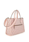Guess Silvana Logo Medium Tote Bag, Pale Rose
