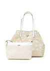 Guess Vikky Woven Shopper Bag, Ivory