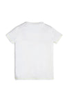 Guess Boys Triangle Logo T-Shirt, White