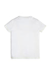 Guess Boys Triangle Logo T-Shirt, White
