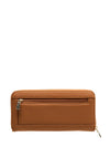 Guess Eco Brenton Maxi Zip Around Wallet, Caramel