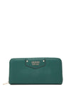 Guess Eco Brenton Maxi Zip Around Wallet, Forest