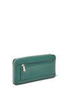 Guess Eco Brenton Maxi Zip Around Wallet, Forest