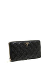 Guess La Femme Large Zip Around Wallet, Black