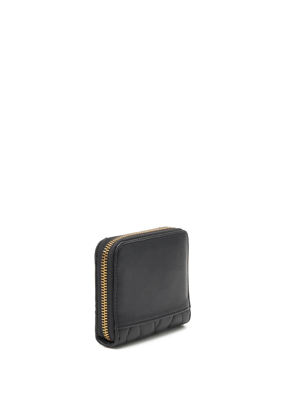 Guess Elenia Small Zip Around Wallet, Black