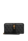 Guess Ginevra Logo Organizing Maxi Wallet, Coal