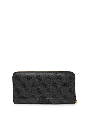 Guess Ginevra Logo Organizing Maxi Wallet, Coal