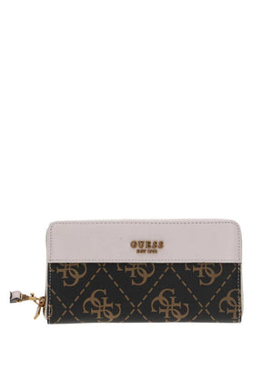 Guess Berta Logo Organiser Maxi Wallet, Brown