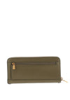 Guess Amantea Zip Around Wallet, Olive