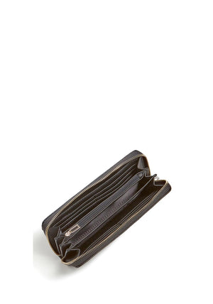 Guess Zed Large Zip Around Wristlet Wallet, Black