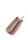 Guess Zed Large Zip Around Wristlet Wallet, Fuchsia