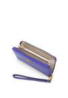 Guess Zed Large Zip Around Wristlet Wallet, Violet