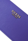 Guess Zed Large Zip Around Wristlet Wallet, Violet
