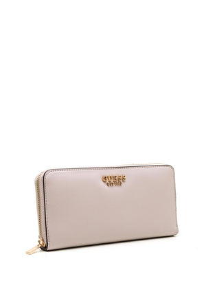 Guess Laurel Large Zip Around Wallet, Dove