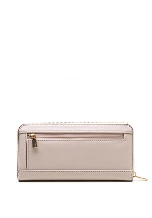 Guess Laurel Large Zip Around Wallet, Dove