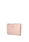 Guess Laurel Dual Zip Wallet, Rose