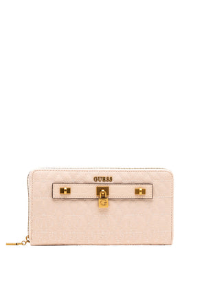 Guess Isidora Zip Around Wallet, Shell