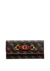Guess Izzy 4G Logo Wallet, Brown & Merlot