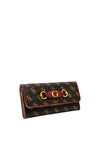 Guess Izzy 4G Logo Wallet, Brown & Merlot