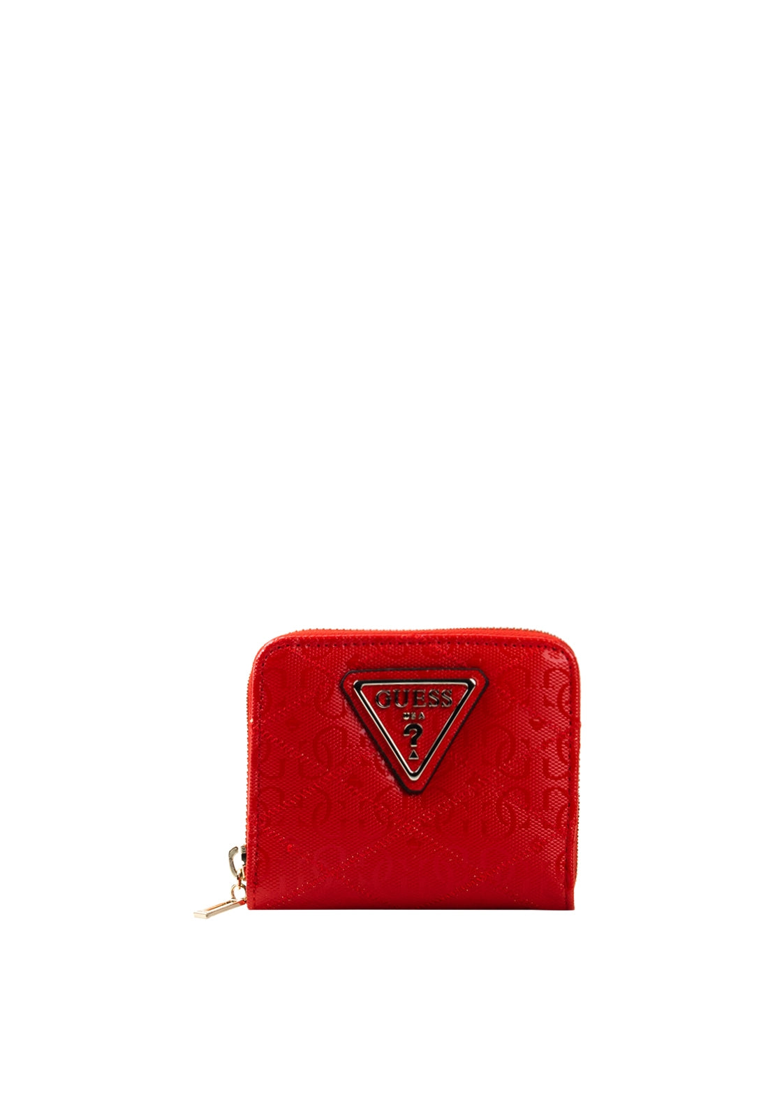 Guess Astrid Logo Print Purse, Red