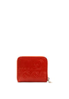 Guess Brightside Small Zip Around Purse, Red