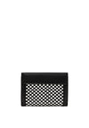 Guess Katey SLG Woven Zip Around Small Wallet, Black Multi