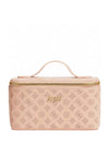 Guess Jacaline Perforated Peony Travel Bag Set, Nude