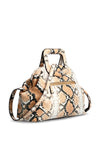 Guess Errin Faux Leather Python Finish Handbag, Natural