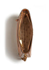 Guess Abey Smooth Finish Chain Side Shoulder Bag, Cognac
