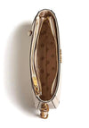 Guess Abey Smooth Finish Chain Side Shoulder Bag, Light Rum