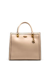 Guess Abey Smooth Finish Large Shopper Bag, Light Rum