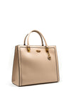 Guess Abey Smooth Finish Large Shopper Bag, Light Rum