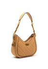 Guess Abey Quilted Hobo Bag, Beige