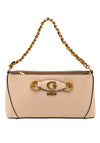 Guess Izzy Top Zip Shoulder Bag, Light Rum