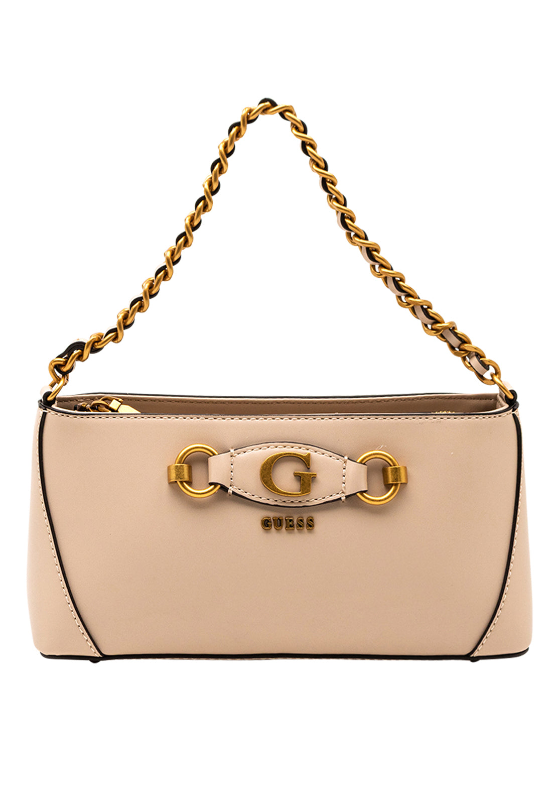 Guess Izzy Top Zip Shoulder Bag, Light Rum