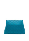 Guess G Vibe 4G Logo Embossed Shoulder Bag, Teal
