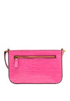 Guess Katey Croc Mini Crossbody Bag, Bright Pink