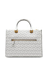 Guess Atene G Cube Logo Satchel Bag, Grey