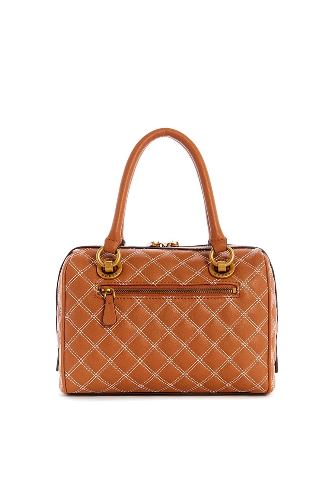 Guess Cessily Barrel Small Crossbody Bag, Tan