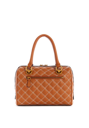 Guess Cessily Barrel Small Crossbody Bag, Tan