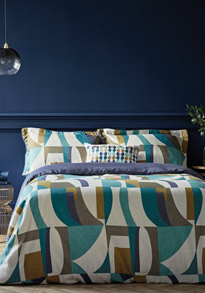Harlequin Bodega Duvet Cover, Marine