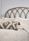Harlequin Nirmala Tassel 180 Thread Count Pillowcase Pair, Pebble