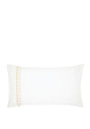 Harlequin Nirmala Tassel 180 Thread Count Pillowcase Pair, Pebble