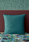 Harlequin Dance of Adornment Square Pillowcase, Wilderness