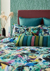 Harlequin Dance of Adornment Duvet Cover, Wilderness