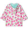 Hatley Baby Girls Delicious Berries Raincoat, White