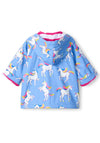Hatley Baby Girl Unicorn Sky Dance Waterproof Raincoat, Lilac