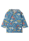 Hatley Flying Aircrafts Lined Raincoat, Blue
